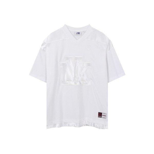オーセンティックサテンメッシュ半袖Tシャツ_N262TS113P_DJ