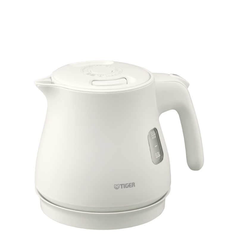 タイガー　TIGER　蒸気レス電気ケトル ［0.6L］ マットホワイト　PCV-A060WM