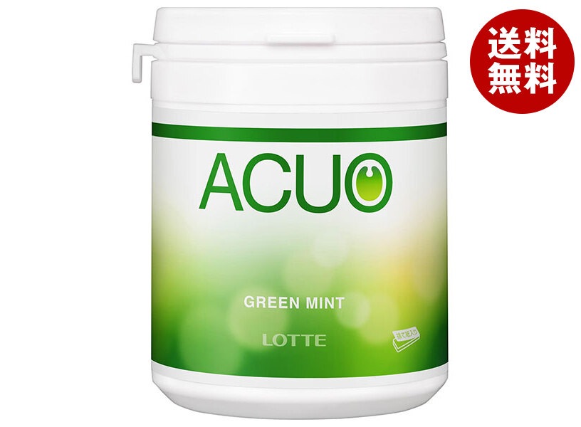 ロッテ ACUO(アクオ) グリーンミント ファミリーボトル 137g×6個入