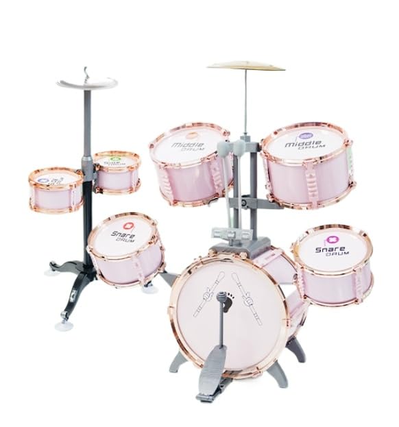 子供用ジャズドラムセット子供用ドラム音楽玩具おもちゃのドラム知育玩具誕生日プレゼント子供の日クリスマス実用的なギフト多機能楽器打楽器女の子と男の子3歳以上に適しおしゃれ (