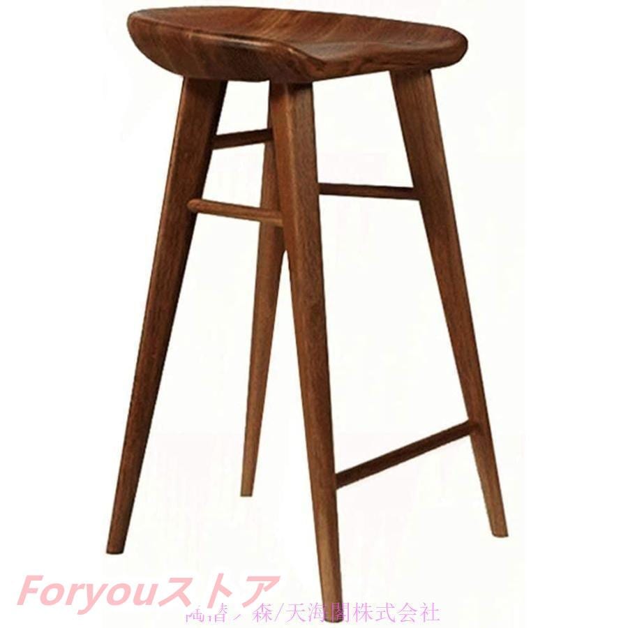 【即纳】激安販売！木製スツール バーチェア ハイチェア，55cm 65cm 75cmスツール 人間工学に基づいたデザイン キッチン ブレックファースト スツール バー カウンター ベアリング