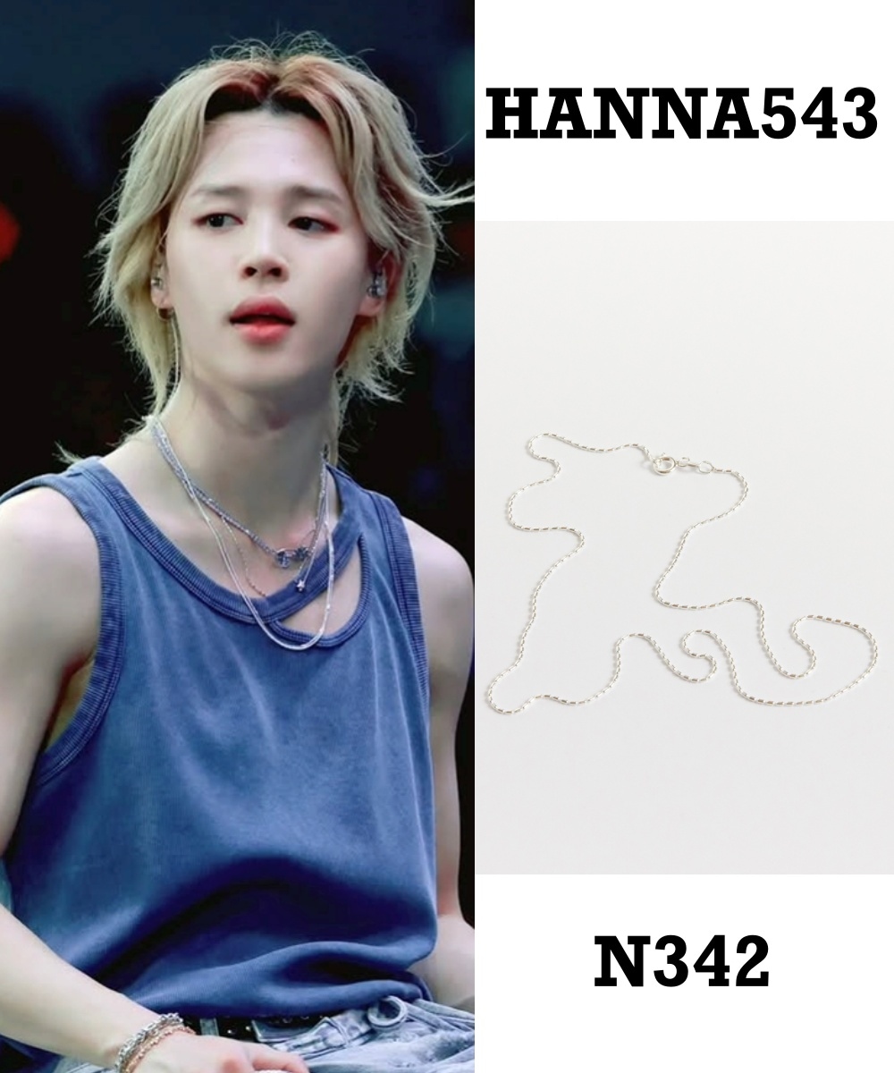 Qoo10 HANNA543 [BTS ジミン着用] N342 ネック