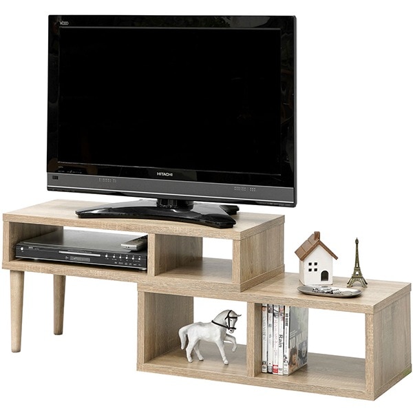 リーテンスタッド LSD-06-0009-ok 脚付き伸長式テレビ台 OK オーク メーカー直送