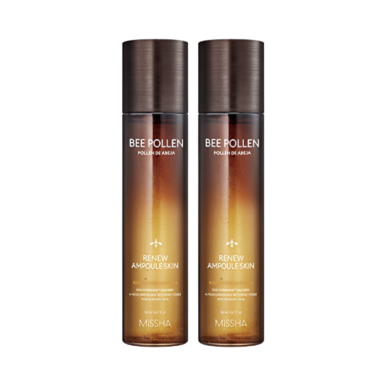 ビーポーレン リニュー アンプルスキン 150ml 2個 「しわ改善・ダブル機能性・保湿・ツヤ肌」