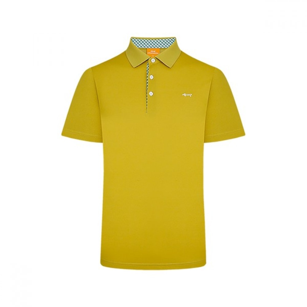 [ルイカステル] メンズ YOKO プリント C/P PK Tシャツ