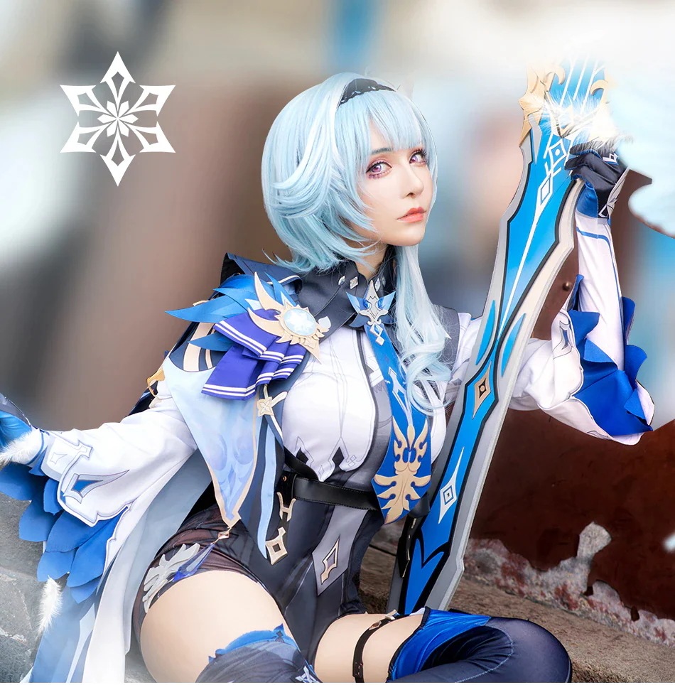 原神 Genshin げんしん Eula ユーラ コスチューム コスプレ衣装期間限定30％