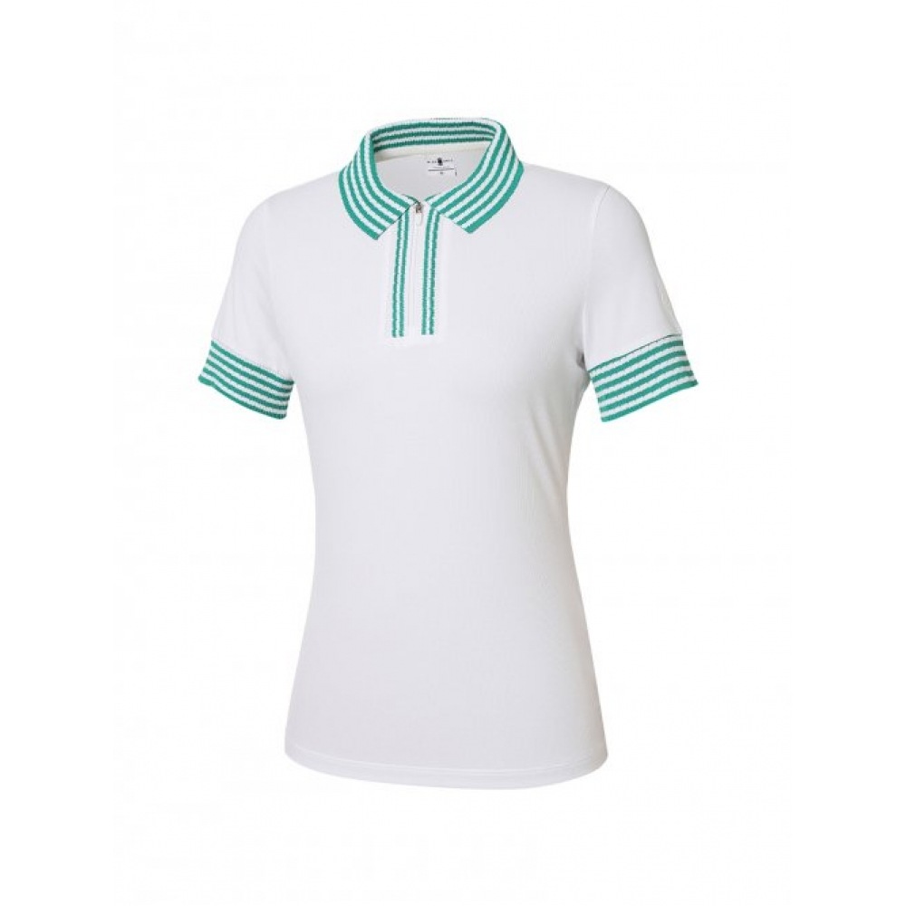 ワイドアングル CF ニットミックス Tシャツ L_ホワイト