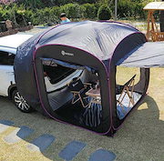 Qoo10] 避難時 カーテント 車中泊 車連結テント : 日用品雑貨