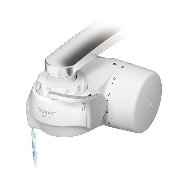 （まとめ）東レ トレビーノ スーパースリム 本体 ベーシック（7項目クリア）タイプ SX705T 1個 3セット浄水器カートリッジ