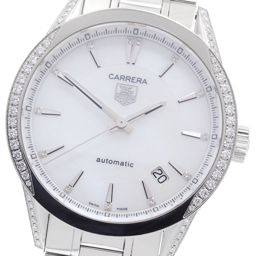 タグホイヤー TAG HEUER WV2212.BA0798 カレラ キャリバー5 ダイヤベゼル 自動巻き メンズ 良品 _905920【中古】