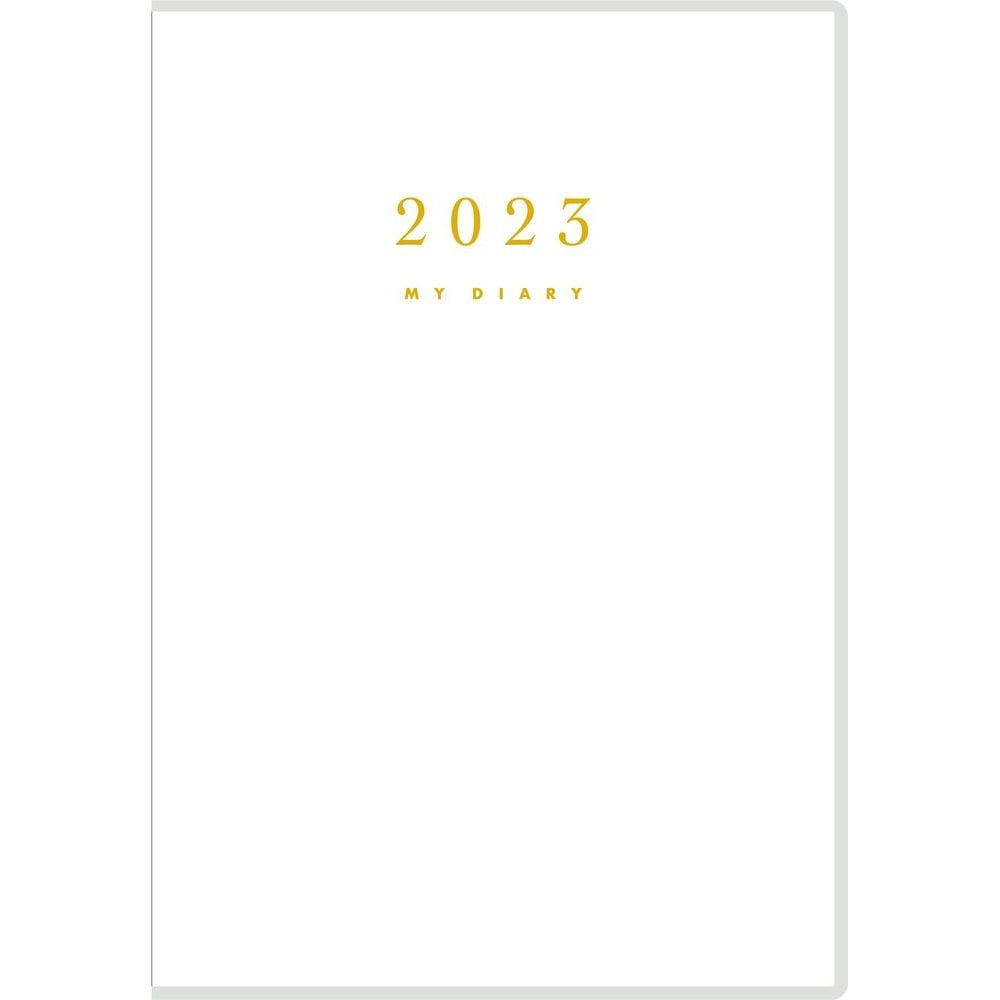 ファッションデザイナー 2023年 （まとめ買い）高橋書店 手帳 [x3] 白 デイリー1頁1日＆月間横罫式 B6判 マイダイアリー No.24 手帳  - missethnik.com