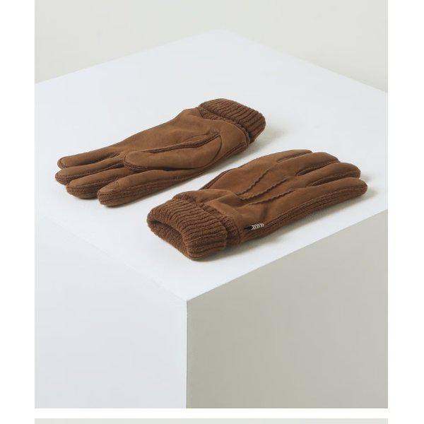 キャメルヤギ革スエード手袋 DCGV5F170CM_s