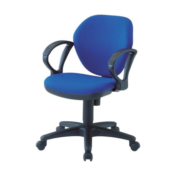 TRUSCO オフィスチェア 肘付 青 T-10A-B 1脚 組立品 19,308円