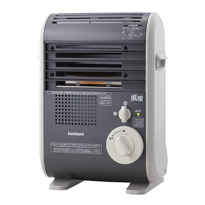 他サイト： イワタニ Iwatani ヒーター カセットガスファンヒーター メタリックグレー CB-GFH-5 日本製 屋内専用 小型の商品画像
