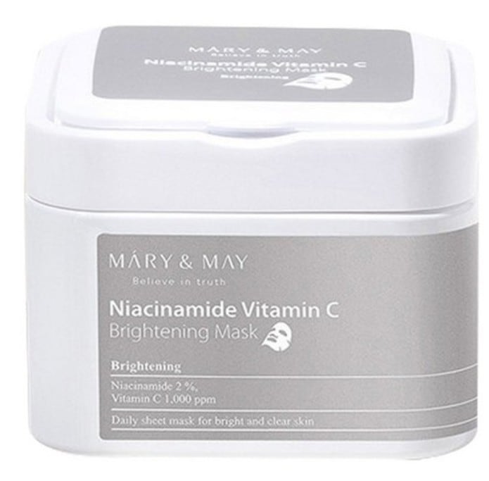 ナイアシンアミド ビタミンC ブライトニング マスクパック 30枚入 × 2個