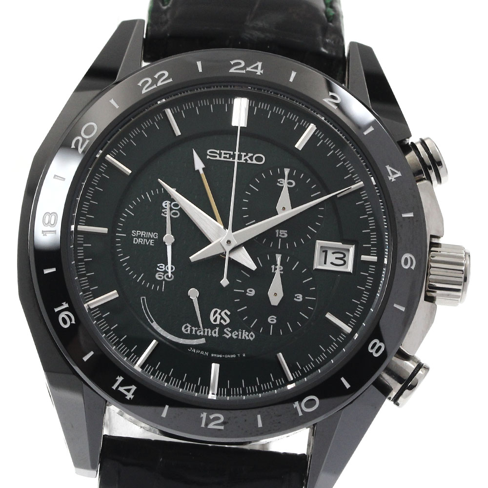 セイコー SEIKO SBGC017/9R96-0AC0 グランドセイコー リミテッド600本限定 スプリングドライブ メンズ 内箱・保証書付き_885501【中古】