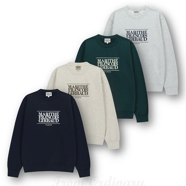 Qoo10] マリテフランソワジルボー CLASSIC LOGO SWEATSH