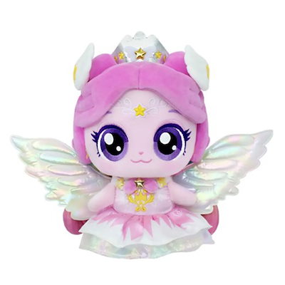 韓国　ティニピン　オーロラピン　ぬいぐるみ Qoo10] SAMG Entertainment 約束のティニピン 羽根つきオーロラ