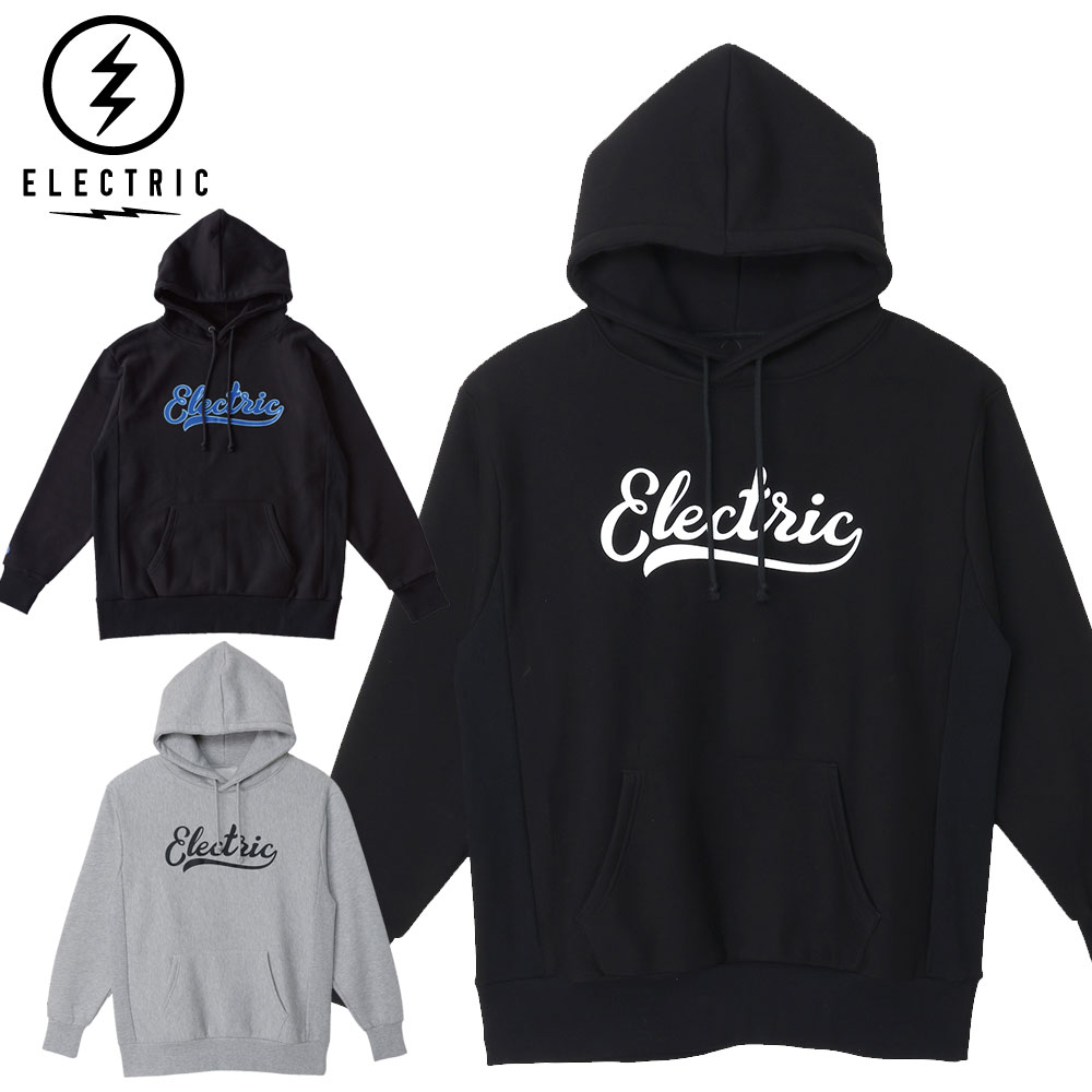 【ELECTRIC /エレクトリック】プルオーバーパーカー/SCRIPT HOOD E24FU03パーカー フード フーディー スノボー ストリート メンズ レディース ファッション