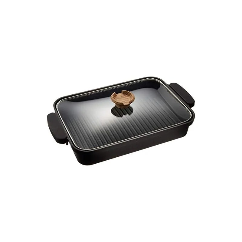 【即納】アイリスオーヤマ フライパン グリルパン IH オーブン対応 焼き魚 秋刀魚 グラタン スキレットコート ワイドサイズ 2.9L 37.222.36cm SKL-G