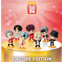 BTS TINY TAN フィギュア フルセット 国内未発売 ハッピーセット BTS マクドナルド ハッピーセット Tiny Tan フィギュア グク