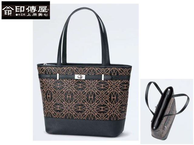 束入 PERMONE ペルモネ 手提げ 和柄 7806 indn23