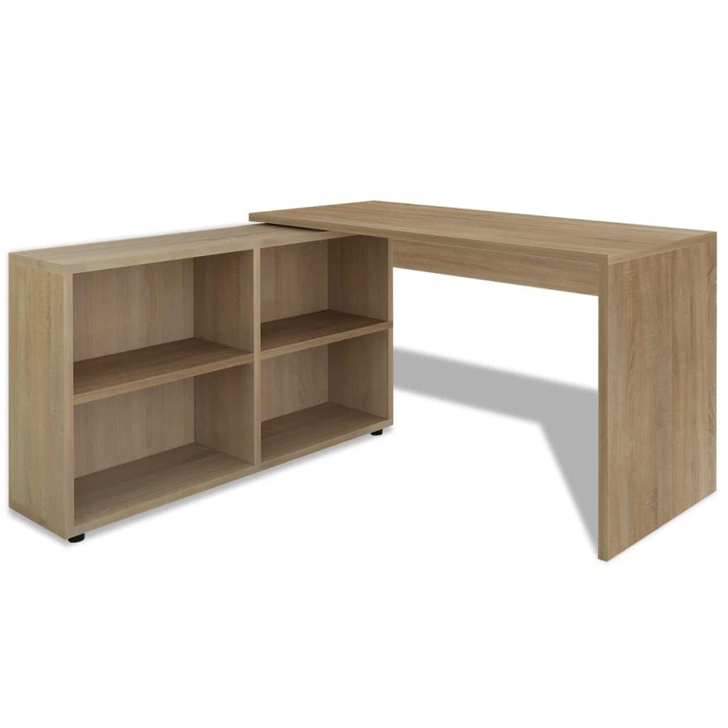 ダイニングテーブル 140x80x75cm オーク 14,558円