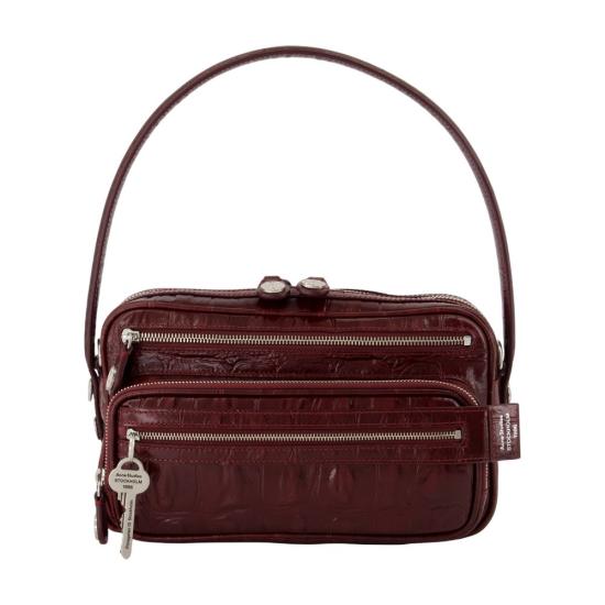 ACNE STUDIOS Women Messenger Bags A10447 479 burgundy