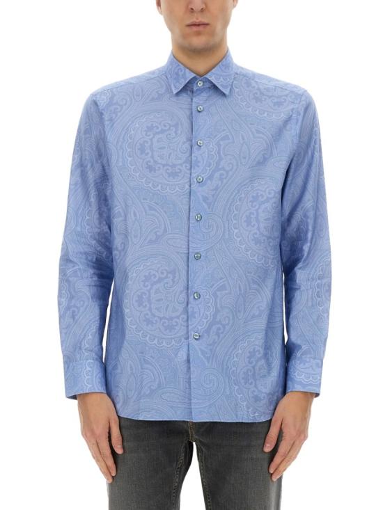 ETRO Men Shirts MRIB0001 99SA493X0880 Blue