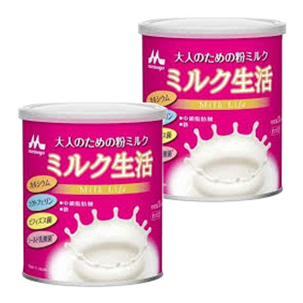 森永乳業 大人のための粉ミルク ミルク生活 300g × 2缶 5,538円