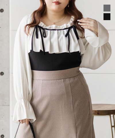 送料無料】大きいサイズ レディース LL 3L 4L XL XXL XXXL CLETTE 