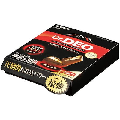 他サイト： カーメイト 車用 除菌消臭剤 ドクターデオ Dr.DEO プレミアム 置き型 シート下専用 無香 安定化二酸化塩素 350ｇ D230の商品画像