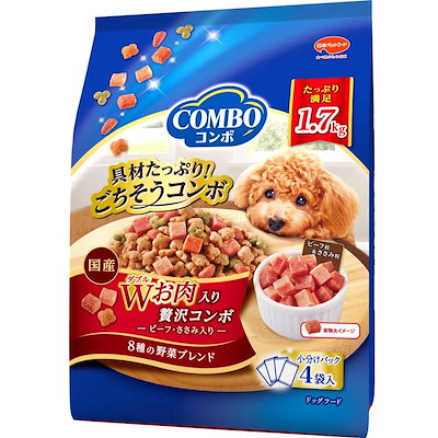 他サイト： コンボ ドッグ【たっぷり具材】 【国産】 【小分包装】 Wお肉入り1.7 ブルーの商品画像