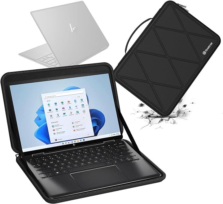 互換品 ハードEVA保護スリーブケース 16インチ HP Spectre X360 専用ハードケース (Black-For HP 16インチ, For HP 16インチ(X8286))