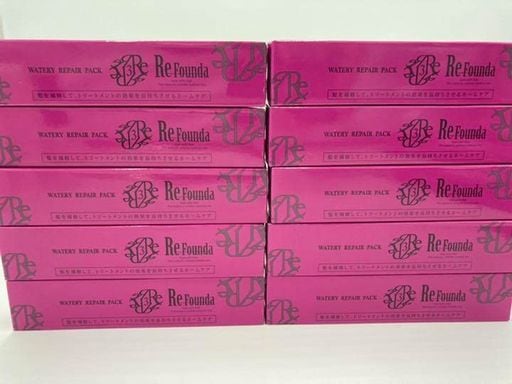 リファンデ ウォータリーリペアパック しっとり 50g 10本 6,075円