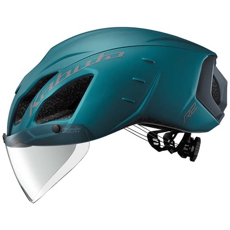 オージーケーカブト　自転車用ヘルメット エアロ-R2 AERO-R2(XS/Sサイズ：54～56cm/) マットアクア　AERO_R2