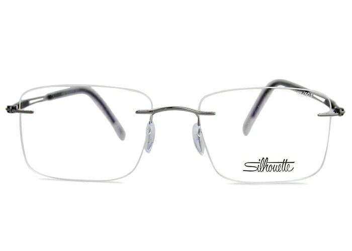 シルエット Silhouette 5521 6562 チタンネクストジェネレーション (TNG) スペースグレイ SPACE GREY EZ オーストリア製 眼鏡 ツーポイント 記憶形状 チタン