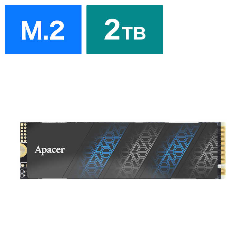 APACER　内蔵SSD PCI-Express接続 AS2280P4U Pro(ヒートシンク付) [2TB /M.2]バルク品　AP2TBAS2280P4UPRO-1 14,782円