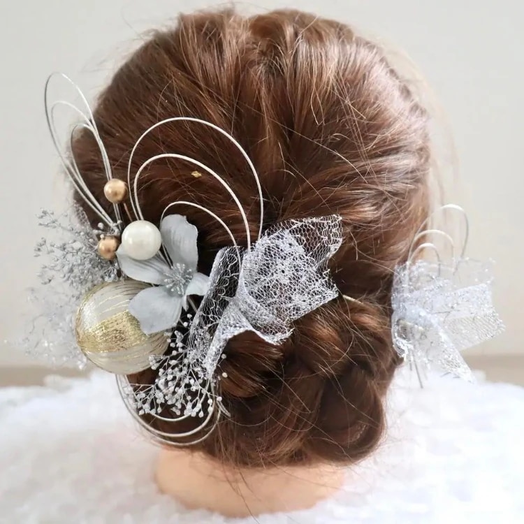 和装髪飾り和装頭飾り頭花飾り和風和装小物振袖髪飾り永遠の花頭飾り