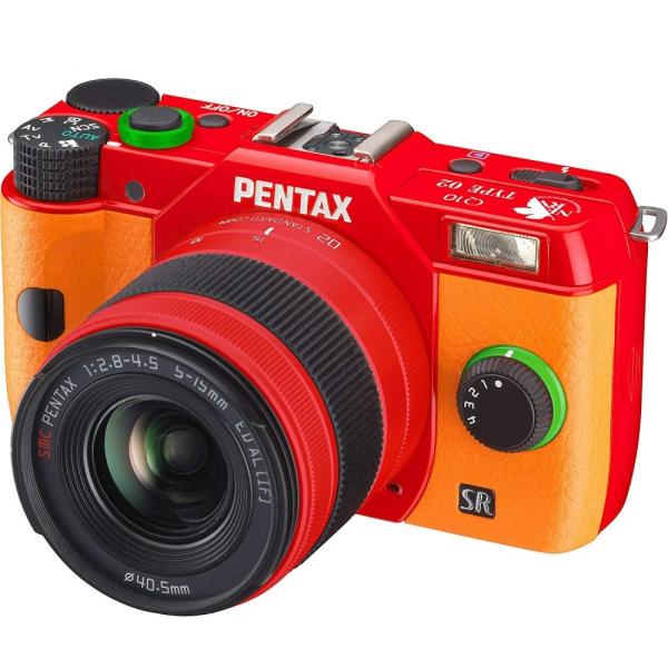 【中古】ペンタックス PENTAX Q10 エヴァンゲリオンモデル ズームレンズキット TYPE 02: アスカ SDカード付き