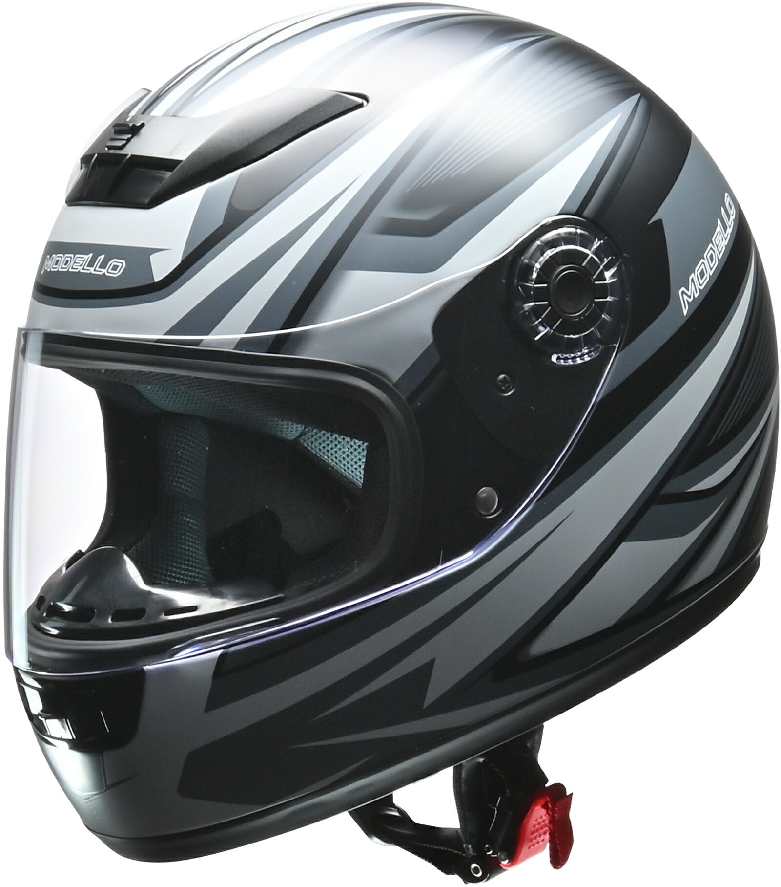 リード工業 (LEAD) バイク用 ヘルメット フルフェイス MODELLO (モデーロ) マットブラック フリーサイズ (57-60cm未満)