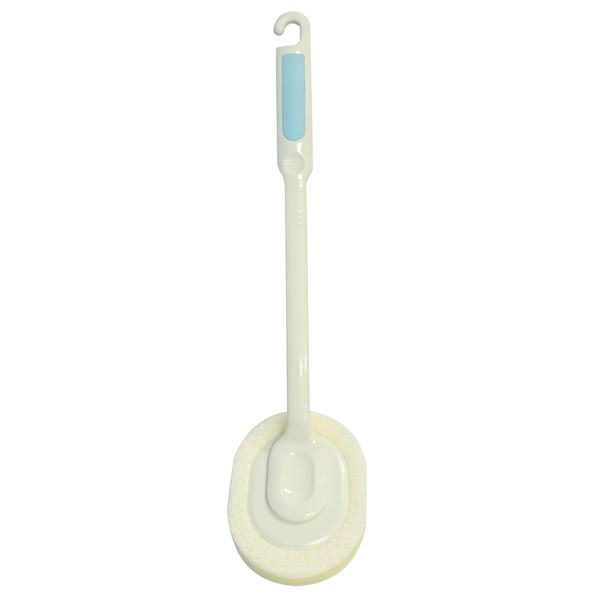 （まとめ）オーエ サッとる ミドルバス洗い ヘチマ ホワイト（お風呂 洗い 浴室 バスルーム 掃除 清掃 床 ブラシ） 20個セット