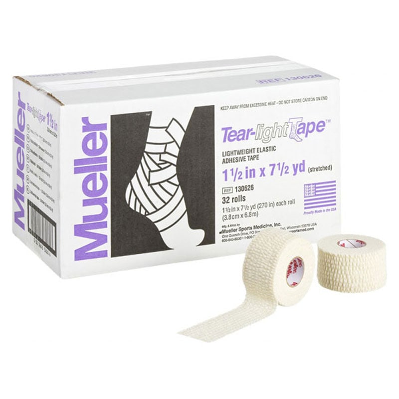 【ロット販売：入り数32】 MUELLER(ミューラー) ティアライトテープ 38MM ボディーケア テーピング (130626)