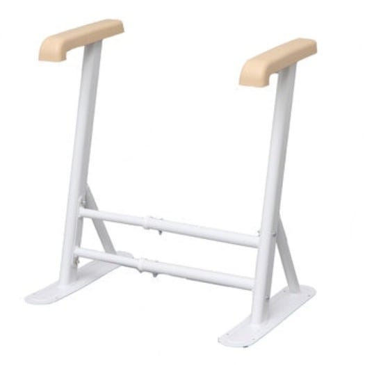 [倉庫管理]　アイリスオーヤマ トイレ用サポート手すり ホワイト