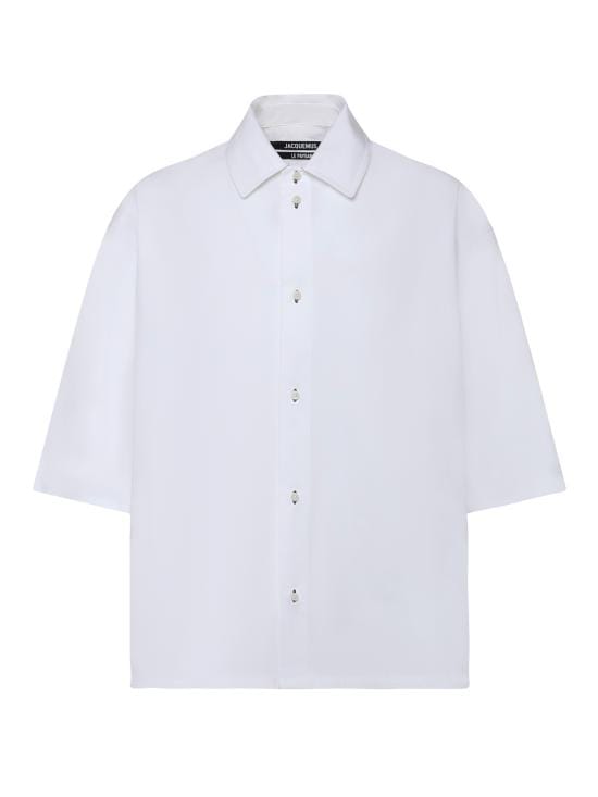 JACQUEMUS Men Shirts SHM00591AW00648 100 White