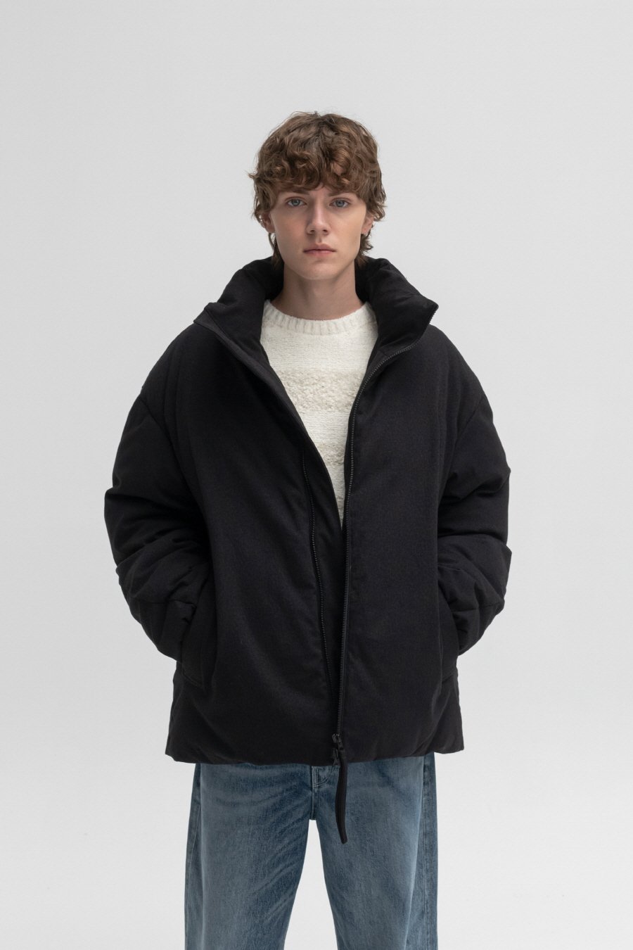 【INSILENCE】 RIOPELE HEAVY GOOSE DOWN JACKET : 2COLOR