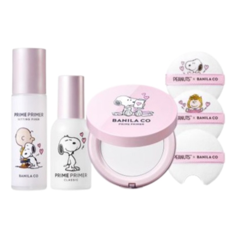 [25SS/新作]プライムプライマークラシック 30ml+フィクサー 100ml+パクト 企画セット #スヌーピーエディション #毛穴ケア