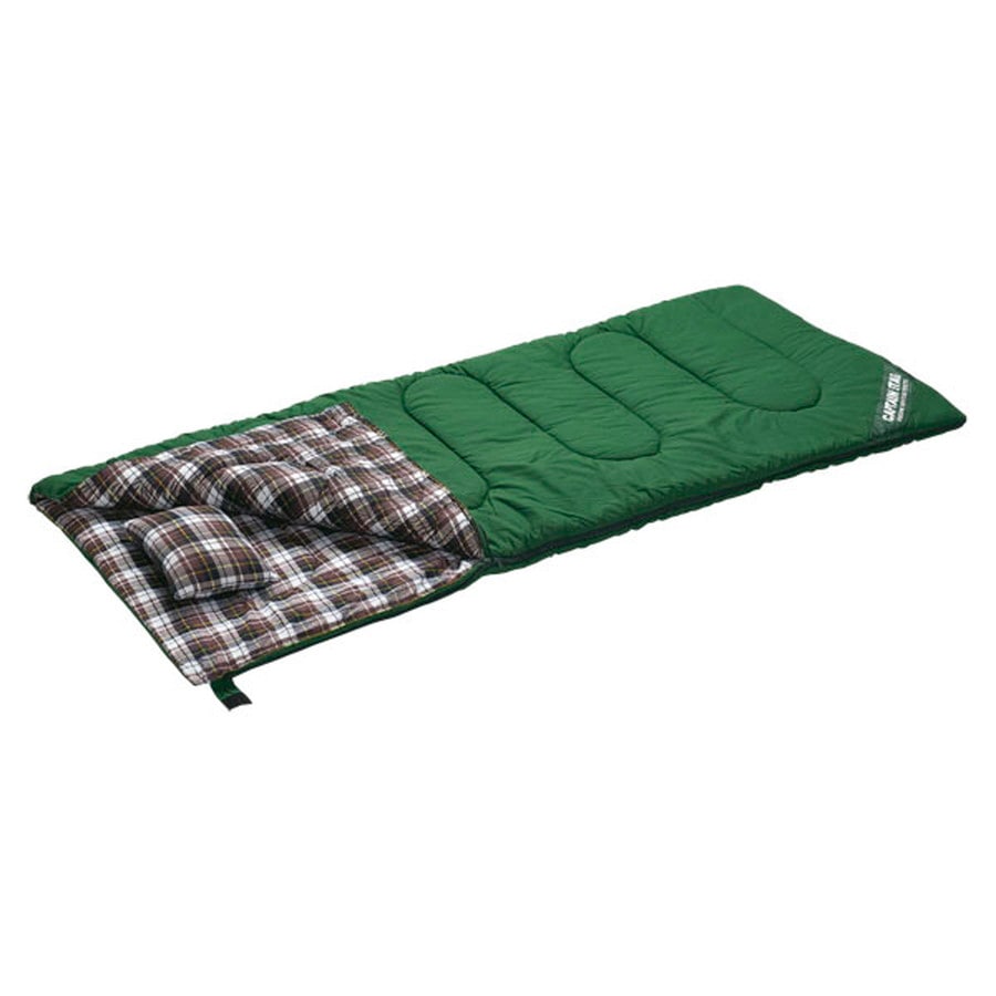 CAPTAINSTAG キャプテンスタッグ グランデ封筒型シュラフ1400 ピロー付 グリーン M－3471 M3471