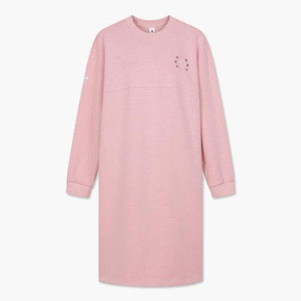 M パンツ UQC QP322OOP71-PNK 女性 ダブルテンション ルーズフィット ワンピース / PINK