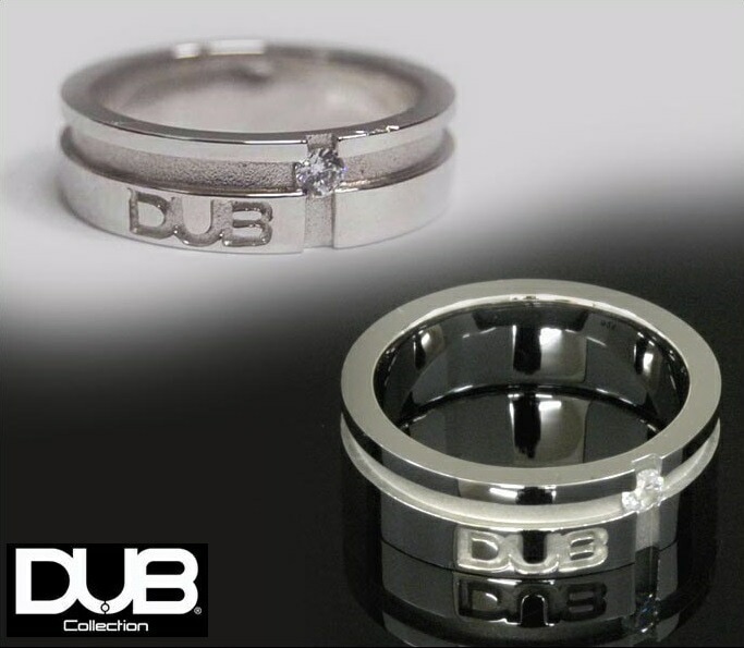 再入荷なし　即納 DUB ジュエリー リング 158-2 シルバー ホワイト アクセサリー メンズ レディース ダブジュエリー ダブコレクション 指輪 CanCam キャンキャン Scawaii Sa